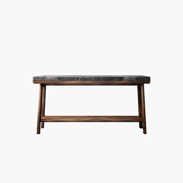 product-32 Modern Console Table with Stone Top