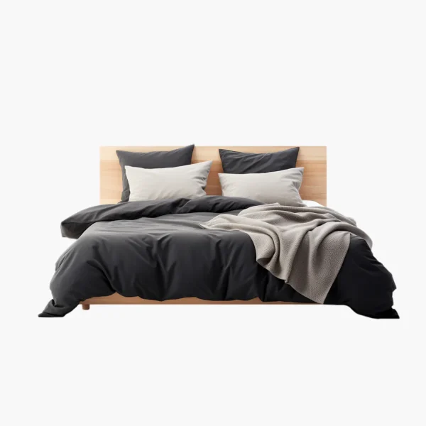 product-39 Modern Wooden Platform Bed